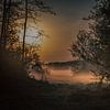 Brouillard du matin sur Piotr Aleksander Nowak