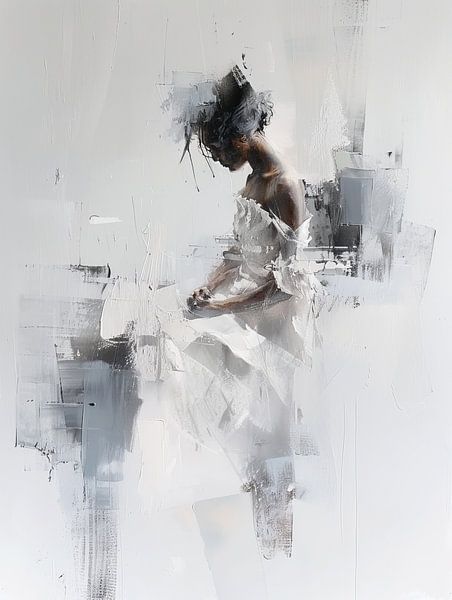 Whispering Whites by Eye catching paintings