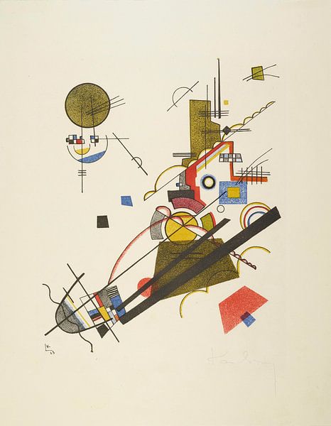 Joyeuse ascension, Wassily Kandinsky par Des maîtres magistraux