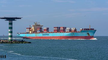 Containerschip Maersk Idaho. van Jaap van den Berg