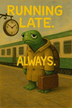 Running Late. Always. van Moonheart Artworks