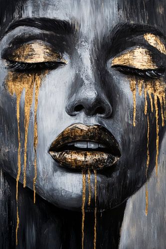 Larmes d'or - expression du deuil