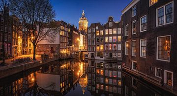 Amsterdam canals by Photo Wall Decoration