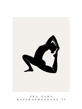 Yoga VIII von ArtDesign by KBK