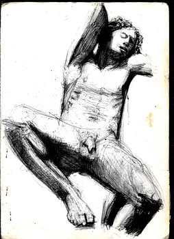 schets vrouw 1