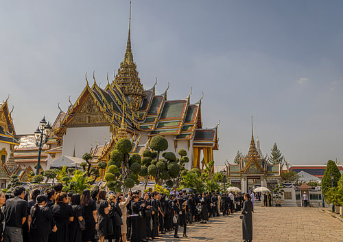 The Grand Palace in Bangkok @ Bangkok, Thailand