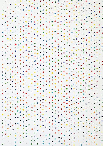 Stippen Wit Confetti Abstract Kleurrijk Minimalistisch