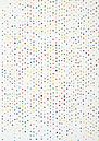 Dots White Confetti Abstract Colourful Minimalist by Niklas Maximilian thumbnail