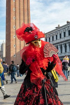 Karneval auf dem Markusplatz in Venedig von t.ART