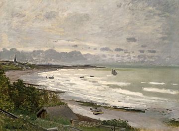 Claude Monet,Het strand van Sainte Address