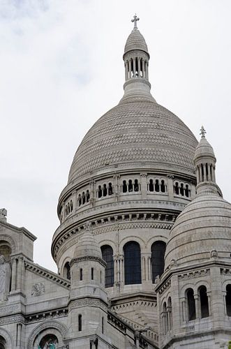 Detail van de Sacré Coeur in Parijs Montmartre