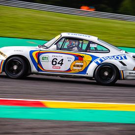 Porsche 911 op Spa Francorchamps Spa Classic van Bob Van der Wolf