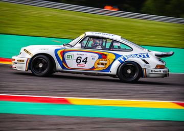 La Porsche 911 au Spa Francorchamps Spa Classic sur Bob Van der Wolf
