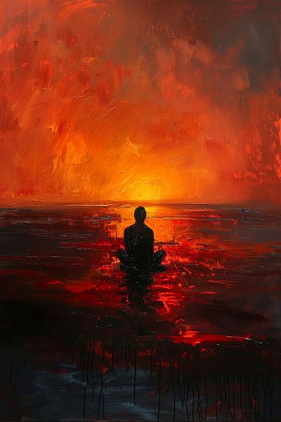 feeling of loneliness by Egon Zitter