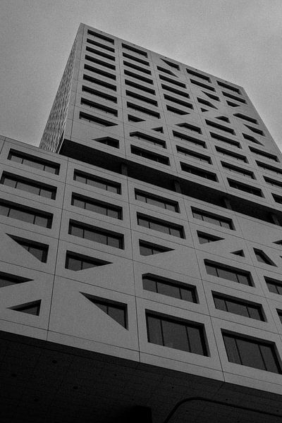 A tall Architecture in Black and White | Utrecht | The Netherlands Travel Photography by Dohi Media