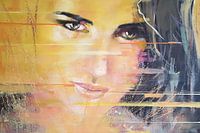Wilde gelbe Dame