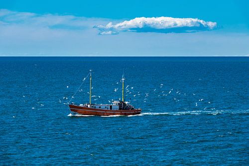 Fishing boat on the Baltic Sea