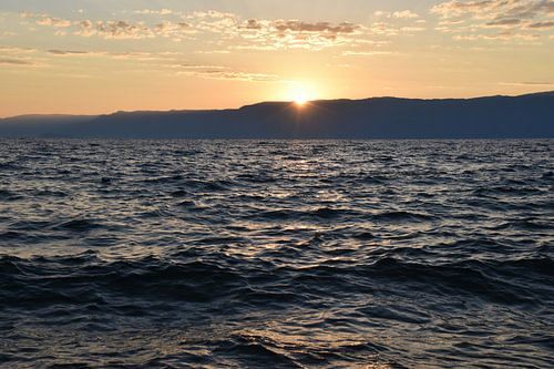 Sunset on Lake Ohrid 1