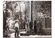 Waterpomp achter de Sint Piter Kerk in Grouw. van Richard Brinkman thumbnail