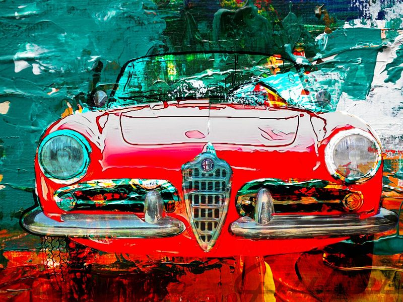 Alfa Romeo Giulietta Rosso von Harmannus Sijbring