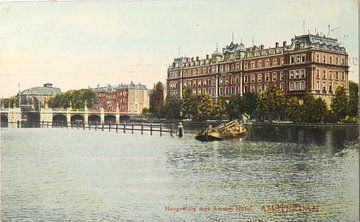 Amstelhotel in Amsterdam in 1907 van Patricia Hofmeester