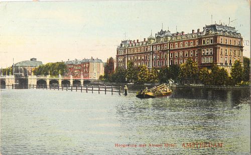 Amstel hotel in Amsterdam in 1907