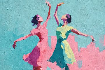 Woman Dance | Happy Movement Vibes by Wonderful Art