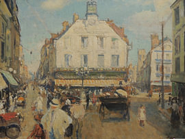 Jacques-Émile Blanche, Place du Puits Salé te Dieppe