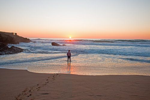 Sonnenuntergang am Praia do Guincho von WeltReisender Magazin