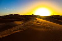 Zonsopkomst in de Sahara