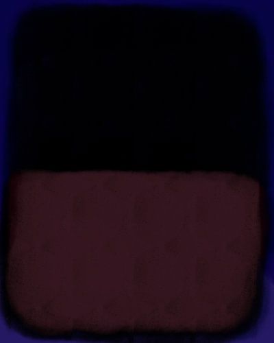 Art abstrait moderne en violet, noir et bleu néon