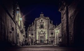 Kerk in Forza D' Agro op Sicilie van Mario Calma