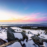 Sonnenuntergang am Hartzgebirge