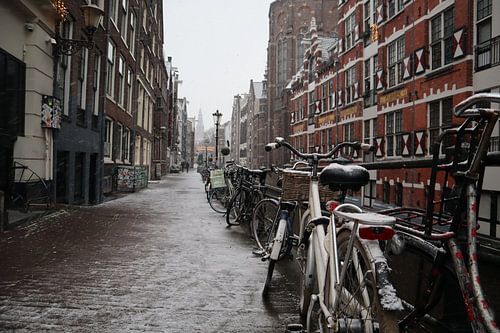 Amsterdam in de winter 2