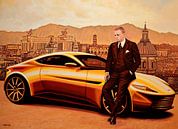 Daniel Craig in SPECTRE als James Bond van Paul Meijering thumbnail