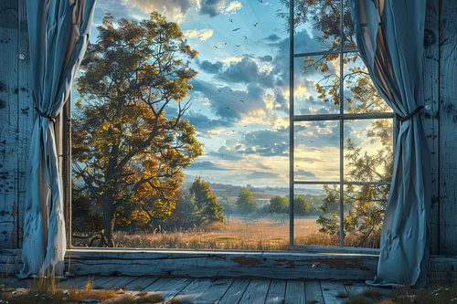 uitzicht vanuit het raam