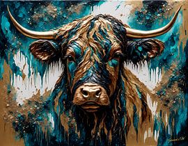 Scottish Highlanders 5 by Johannas Art Creations