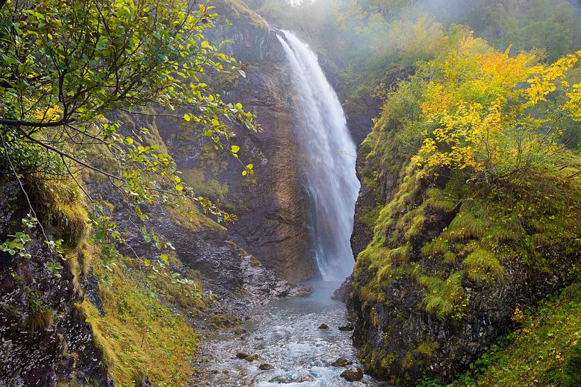 waterfall Oytal valley Oberstdorf by SusaZoom