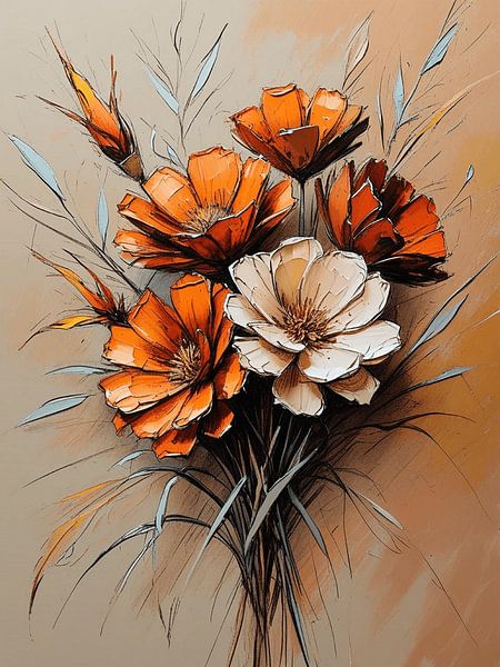 L'étreinte de l'automne par Artistic