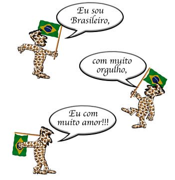 “Eu sou Brasileiro.” van Grüntyers .