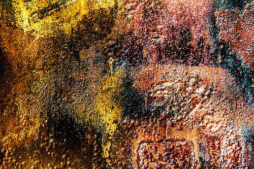 Roestig metalen oppervlak