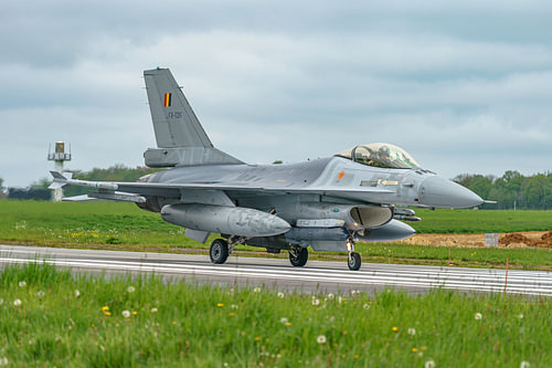 Belgische F-16 Fighting Falcon von General Dynamics.