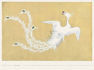 Kamisaka Sekka - Japanse vogel uit Momoyogusa van Old Masters