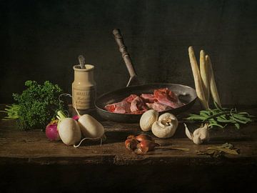 Turkey fricassee by Miriam Meijer, en pleine campagne.....
