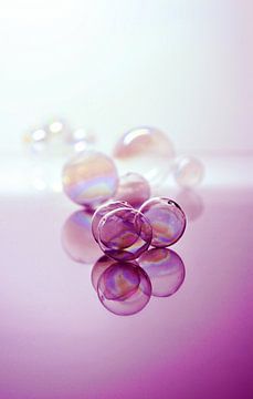 Close up van glazen bollen van Andreas Berheide Photography
