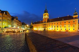 Warschau Schloss und Schlossplatz von Frank Herrmann