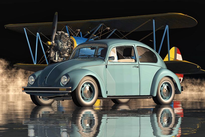 Volkswagen Beetle Sedan - Une légende à part entière par Jan Keteleer