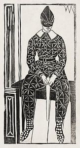 Harlekin, Samuel Jessurun de Mesquita (ca.1899)