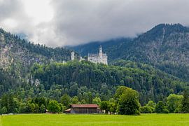 Beautiful alpine panorama in Allgäu by Oliver Hlavaty