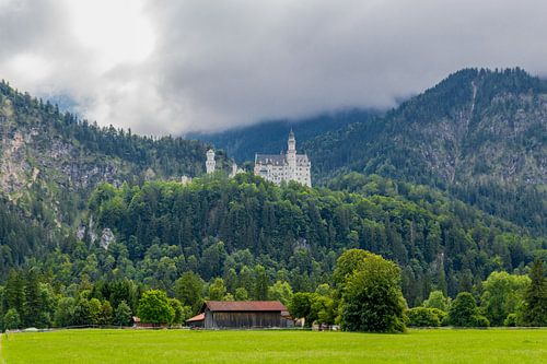 Prachtig alpenpanorama in de Allgäu